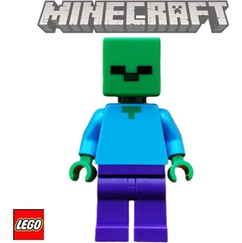 Stavebnice LEGO LEGO® Figurky LEGO Figurka Zombie min010 Minecraft