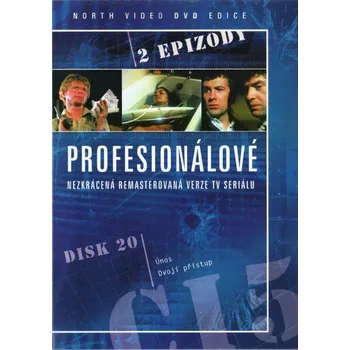 Profesionálové - DVD 20 (2 díly) - nezkrácená remasterovaná verze (papírový obal)