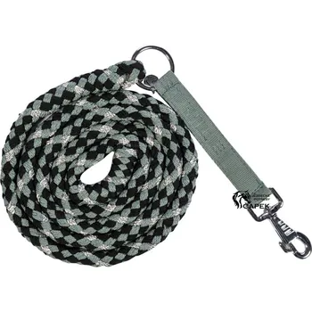 Vybavení pro koně Vodítko HKM -HARBOUR ISLAND- - Šalvějová