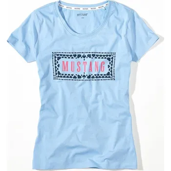MUSTANG Dámské modré tričko HAZEL XL 6232_2100.550