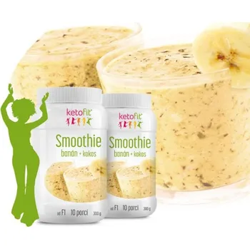 Keto dieta 1+1 Banánové proteinové smoothie, 20 porcí