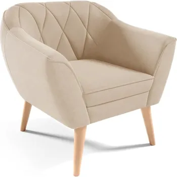 Křeslo Křeslo Vesna - Velutto 02 Barva nožiček: Buk přírodní