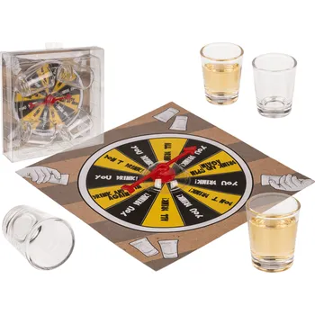 Karnevalový doplněk Out of The blueShot spinner - Dinking Game