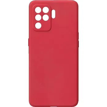 Pouzdro na mobilní telefon CVK Kryt červený na Oppo Reno 5 Lite 5G