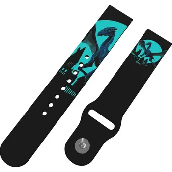 Příslušenství k chytrým hodinkám Strapido HARRY POTTER - TESTRÁL řemínek 22 mm