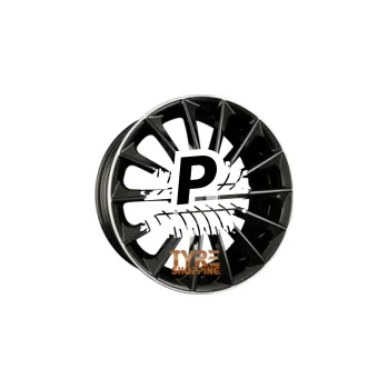 Alu kolo GMP Italia STELLAR Black Diamond Lip 10.00 x 22 ET 35 5x130