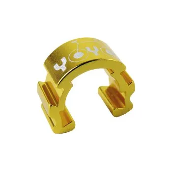 Vodítko pro psa vodítko-U hydr. kabeláže YOYO na rám zlatá