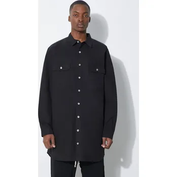 Dámská košile Bavlněná košile Rick Owens Jumbo, M, černá, 99X
