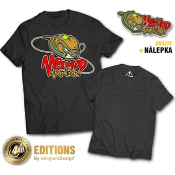 Rybářské oblečení 4ANGLERSDESIGN Tričko Method Feeder Maniac - L