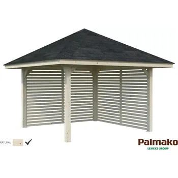 Zahradní domek Zahradní domek Palmako BIANCA 8,3 m2 SET 102 (Rozměr: 300x300 cm, tl.120x120 mm)