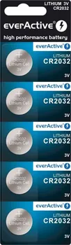 Článková baterie everActive CR2032 5 ks