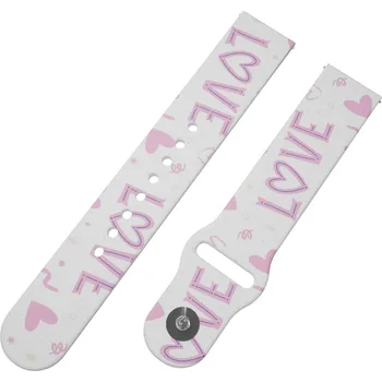 Příslušenství k chytrým hodinkám Strapido LOVE řemínek 22 mm