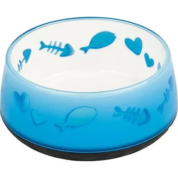 miska pro kočku TRIXIE Lovely Cat miska těžká plastová pro kočku 0,3 l/12 cm