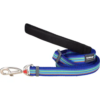 Vodítko pro psa Vodítko Red Dingo velké 1,8m/25mm Horizontal Stripes Navy