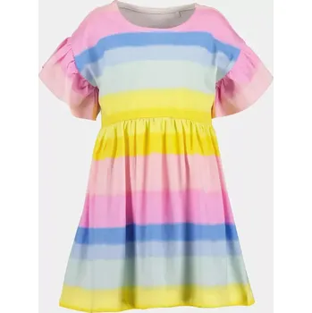 Dívčí šaty Dívčí letní duhové šaty Blue Seven velikost 122 (721651)