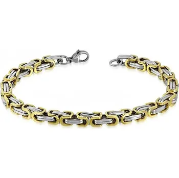 Náramek Náramek ocel královská vazba 6mm GCBV243 délka 22 cm