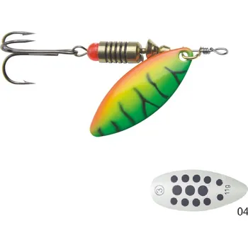 Umělá nástraha Mistrall rotační třpytka SORIUS vel. 4, 17g, barva 04