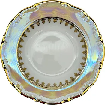 Talíř Royal Czech Porcelain - Hluboké talíře 22,5 cm, sada 6 ks, dekor Praha