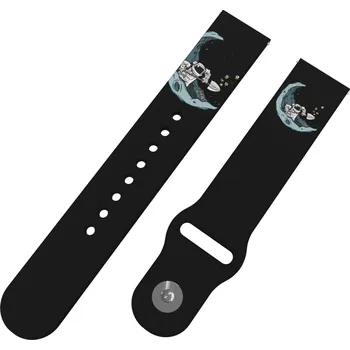 Příslušenství k chytrým hodinkám Strapido TĚŽBA BITCOINU řemínek 20 mm