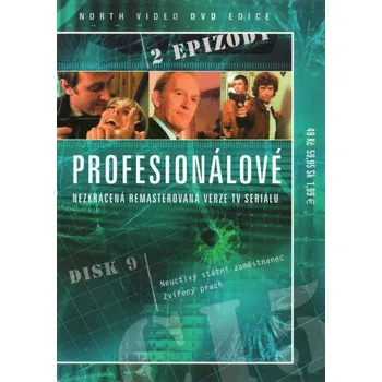 DVD film Profesionálové - DVD 09 (2 díly) - nezkrácená remasterovaná verze (papírový obal)