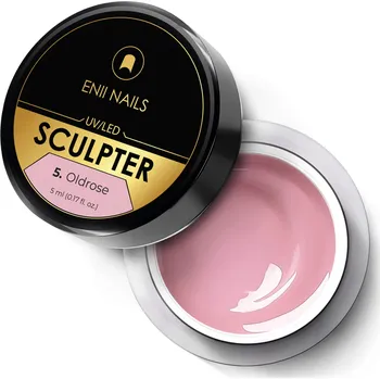 ENII NAILS Sculpter 5 Oldrose - stavební UV/LED gel 5 ml