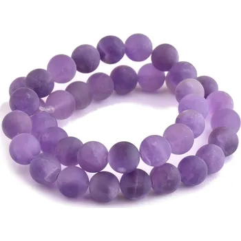 Drahý kámen Ametyst matný 10mm