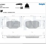 Sada brzdových destiček, kotoučová brzda DELPHI LP3857