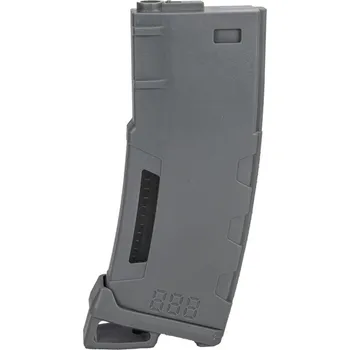 Lancer Tactical Polymerový zásobník Speed M4 na 130 ran, tlačný - šedý