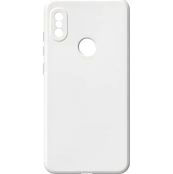 Pouzdro na mobilní telefon CVK Kryt bílý na Xiaomi Redmi Note 6 Pro