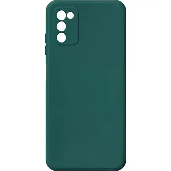 Pouzdro na mobilní telefon CVK Kryt tmavě zelený na Samsung Galaxy A03S / A037