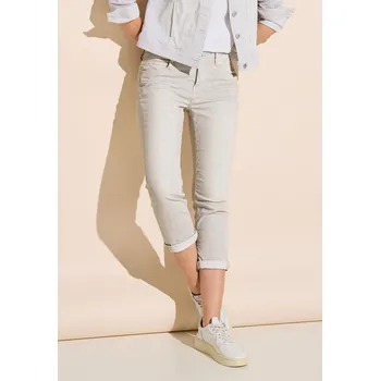 Dámské džíny Pruhované 7/8 džíny Street One 377264 Délka kalhot: 26, Obvod pasu: 28