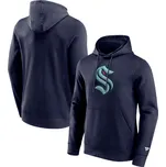 Fanatics Pánská mikina Seattle Kraken NHL Primary Logo Graphic Hoodie Maritime Blue Velikost: XL