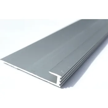 LED panel Al U profil BASIC pro LED LGP světelný panel jednostranný 8x50mm 2500 mm