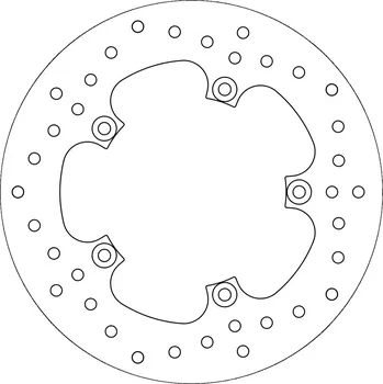 Brzda pro motocykl brzdový kotouč, NEWFREN YAMAHA YP 125 R X-Max 2006-2015