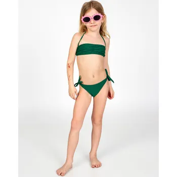 Dívčí plavky Dívčí dvoudílné plavky - zelené Velikost: 4-7 let