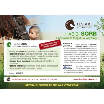 Pro koně Habibiprokone Habibi SORB Velikosti habibi: 2,2 kg