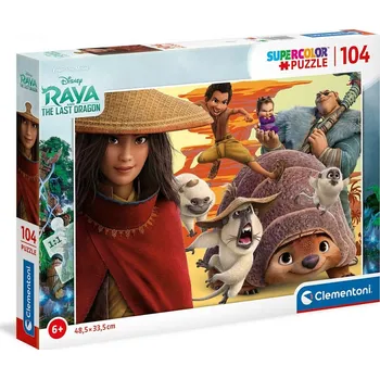 Puzzle Clementoni Puzzle 27157 Raya a poslední drak - 104 dílků