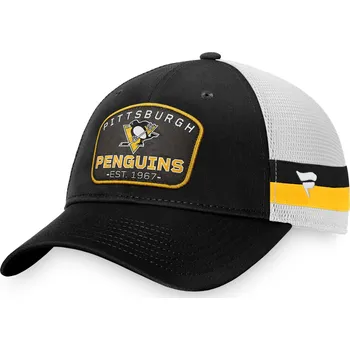 Kšiltovka Fanatics Pánská kšiltovka Pittsburgh Penguins NHL Fundamental Structured Trucker