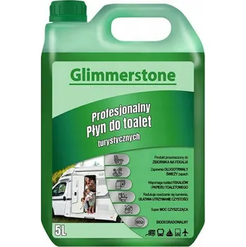 Chemické WC GLIMMERSTONE GREEN 5 l chémie pro mobilní a suché toalety
