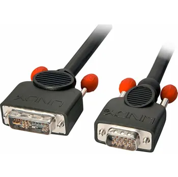 Video kabel Lindy DVI-A - D-Sub (VGA) kabel 2m černý (41196)