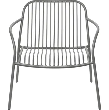 Zahradní stůl Zahradní křeslo Blomus YUA tmavě šedé 2