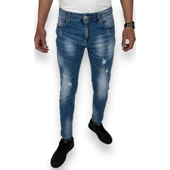 M.Sara Pánské modré džíny 03 Barva: Modrá, Velikost: 31