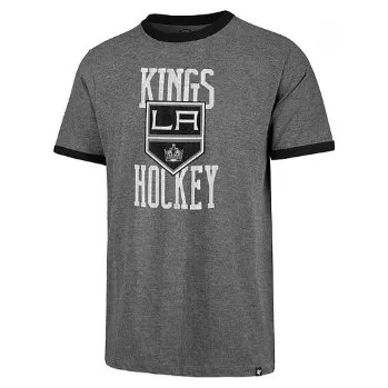 Pánské tričko 47 Brand Pánské tričko Los Angeles Kings NHL Belridge '47 CAPITAL RINGER Tee Velikost: S