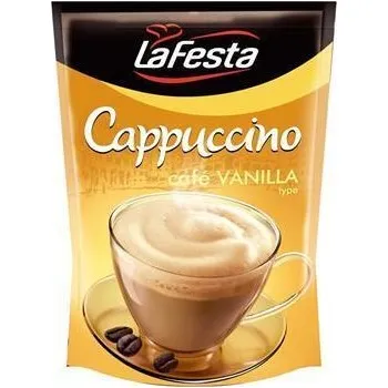 Káva LA FESTA Cappuccino, vanilka, instantní, 100 g, LA FESTA 480520