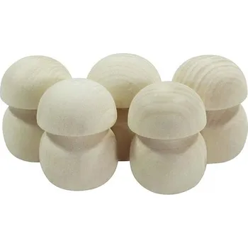 Dřevěná hračka Ulanik Dřevěný set "5 hřibů"