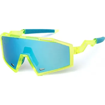 Sluneční brýle brýle Pitcha Thunder - Fluo/Blue Mirrored one size