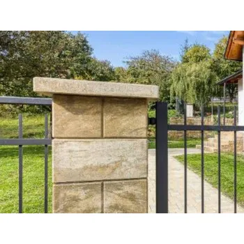 BEST Zákrytová deska I. rovná 500 x 300 x 60 mm Colormix Sand