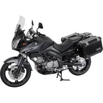 Zavazadlo na motocykl SW MOTECH Boční nosiče na Suzuki DL 650 V-Strom (04-10) EVO černé