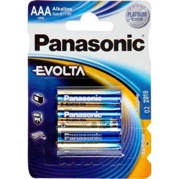 Článková baterie 12x4 Panasonic Evolta LR 03 Micro VPE Innenkarton