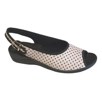 Dámské polobotky Dámské domácí boty Adanex DD 28189 béžová 39